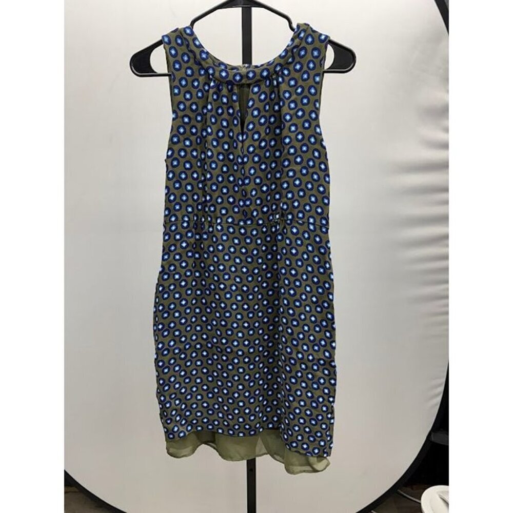 J. Crew Tuscan Keyhole Sleeveless Sheath Dress